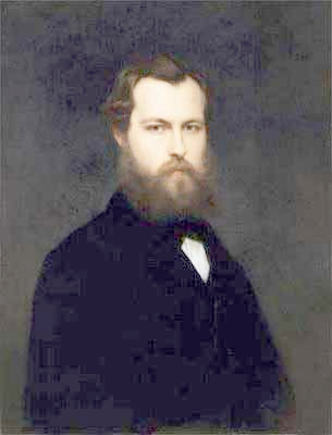 Louis Philippe Albert d'Orléans - par Charles François Jalabert - en 1865